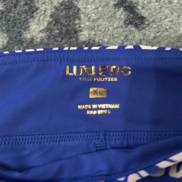 NWT MARYANA LILLY PULITZER LUXLETIC SKORT XL MARTINIQUE BLUE - Picture 5 of 8